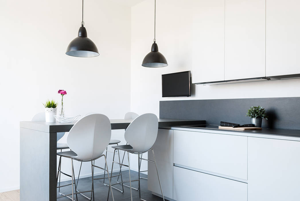 Interior Design | Quadrilocale ad Origgio, Made with home Made with home Cocinas de estilo minimalista