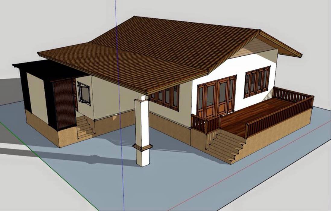 บ้านชั้นเดียว 2ห้องนอน 1ห้องนํ้า 1ห้องครัว, เจแอนด์เจ เจแอนด์เจ