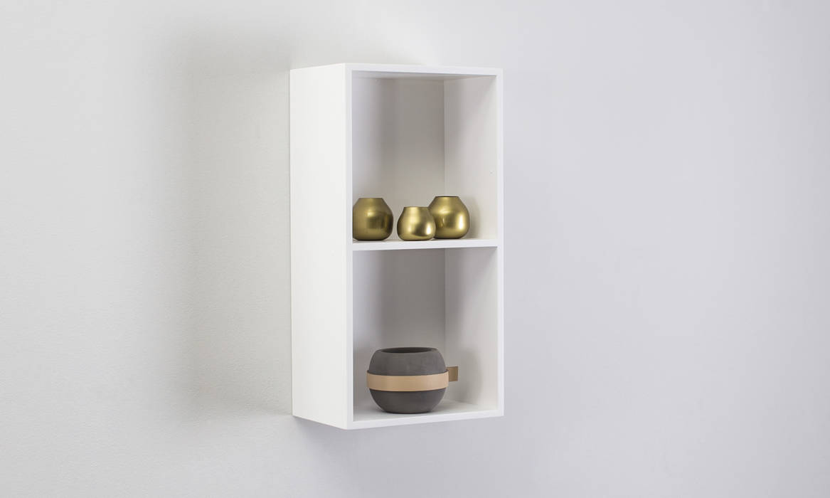 Copenhagen Bath - Søndersø shelf homify Ванная комната в скандинавском стиле Хранение