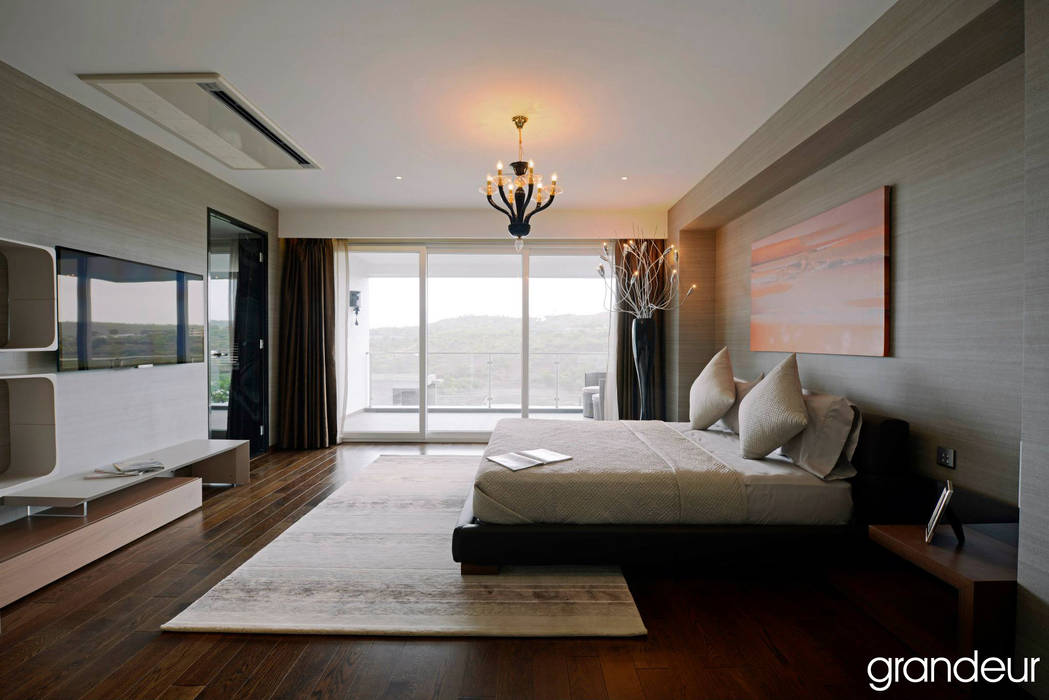 Villas, Grandeur Interiors Grandeur Interiors Modern style bedroom