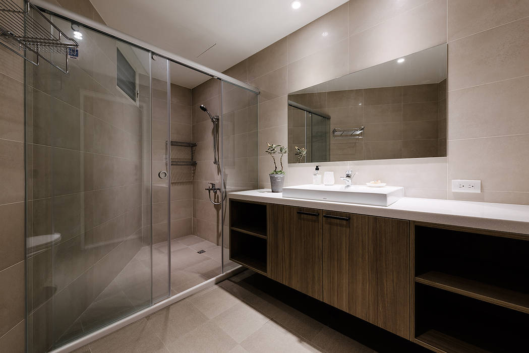 永和江宅, 隹設計 ZHUI Design Studio 隹設計 ZHUI Design Studio Salle de bain originale