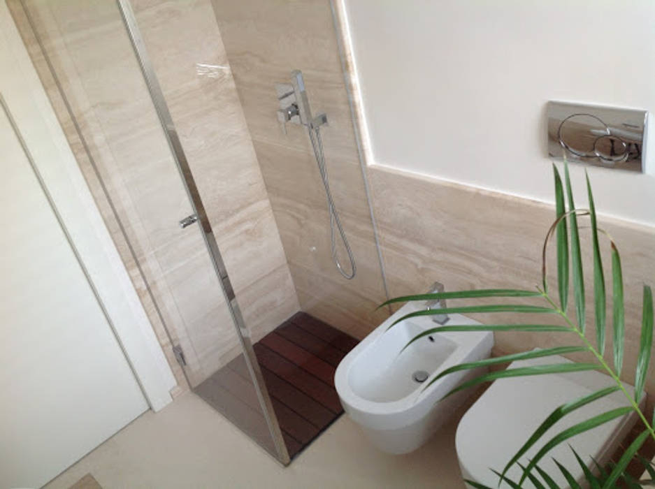 Box Doccia Su Misura Linea Quadro Bagno Moderno Di Silverplat Moderno Homify