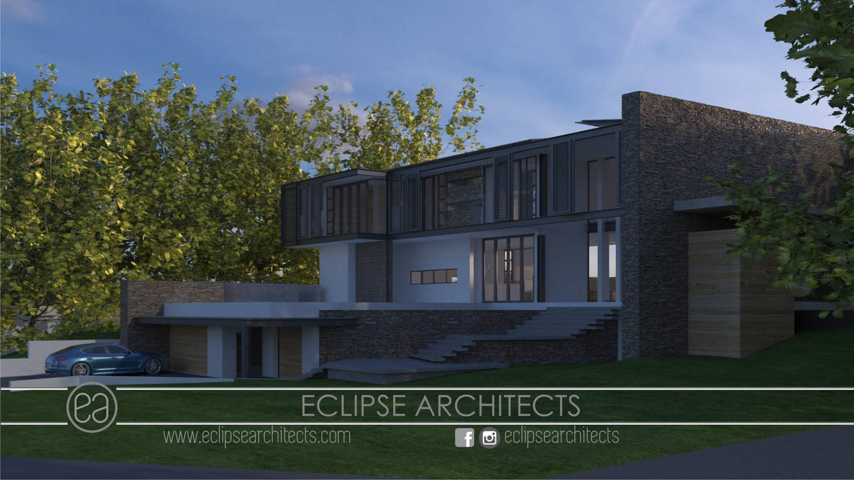 Goshawk Street Eclipse Architects Modern houses
