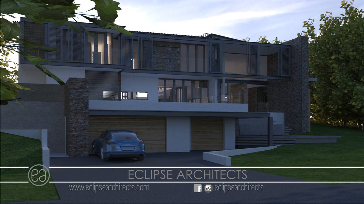 Goshawk Street - Eye of Africa, Eclipse Architects Eclipse Architects Rumah Modern