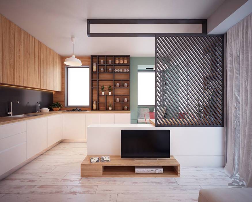 Hang Hau Residential Project, CLOUD9 DESIGN CLOUD9 DESIGN 现代客厅設計點子、靈感 & 圖片 金屬