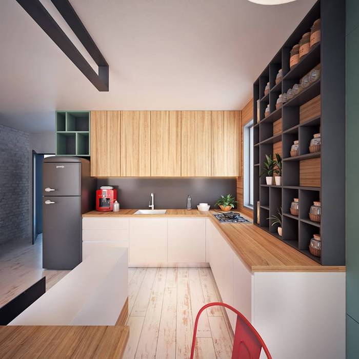 Hang Hau Residential Project, CLOUD9 DESIGN CLOUD9 DESIGN Modern living room Property,Cabinetry,Shelving,Wood,Lighting,Interior design,Flooring,Line,Floor,Hardwood