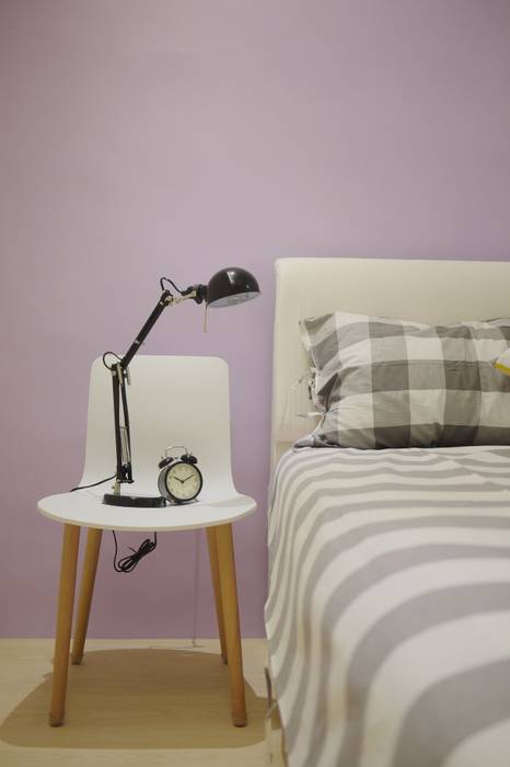 清爽北歐風, 釩星空間設計 釩星空間設計 Scandinavian style bedroom