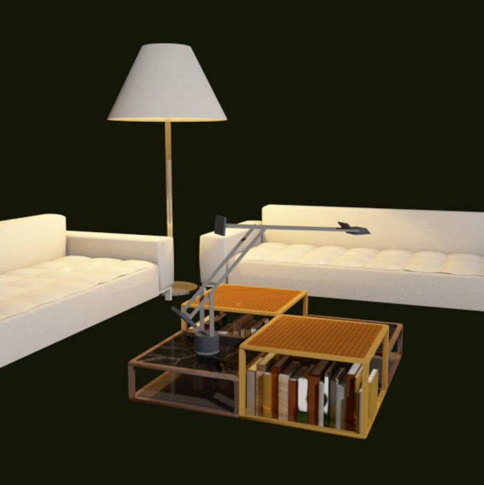 SCACCO, FDR architetti -francesco e danilo reale FDR architetti -francesco e danilo reale Modern Living Room Wood Wood effect Side tables & trays