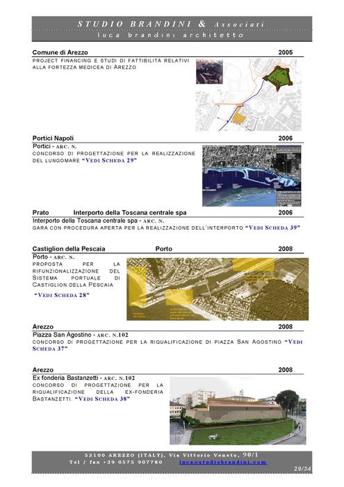 infrastrutture, studio Brandini studio Brandini 인더스트리얼 요트 & 제트기