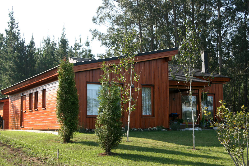 RUSTICASA | Casa unifamiliar | La Coruña, RUSTICASA RUSTICASA Chalets & maisons en bois Bois Effet bois