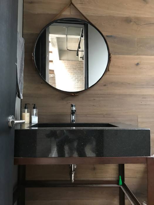 apartamento circunvalar, marisagomezd marisagomezd Industrial style bathrooms Wood Wood effect