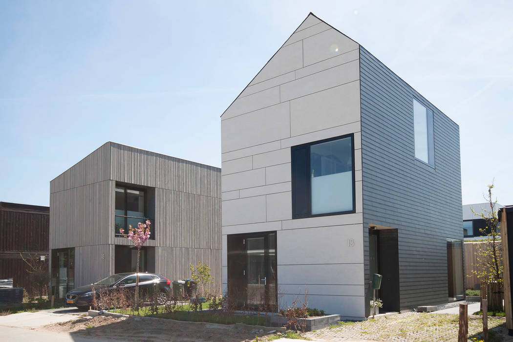 Cataloguswoning Datcha house 4, Nijmegen (Lent), 8A Architecten 8A Architecten Modern houses Slate