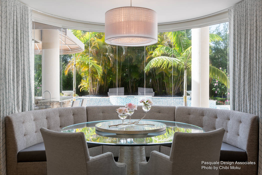 Pasquale Design | Tampa, FL, Chibi Moku Architectural Films Chibi Moku Architectural Films Modern dining room Stone