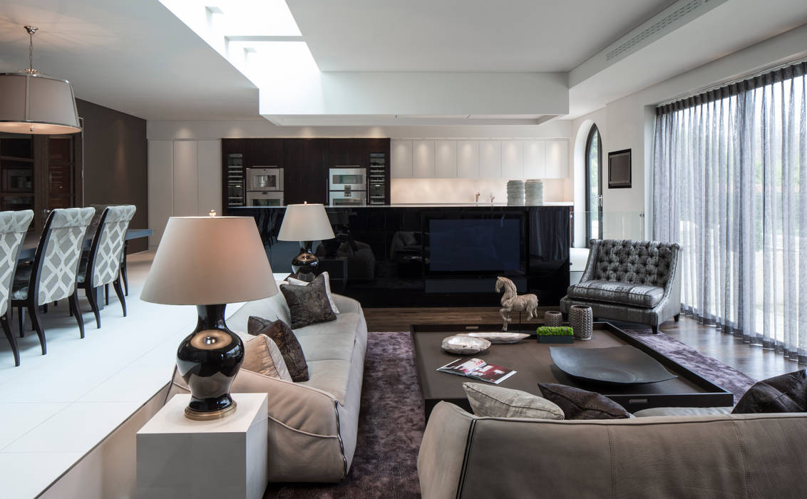 Broad Walk Informal Living Room Modern Living Room By Roselind