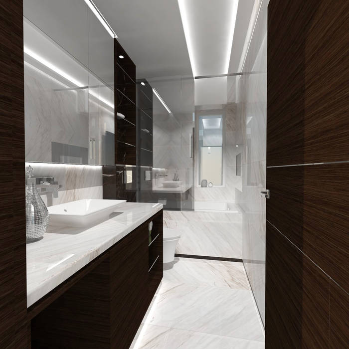 homify Modern bathroom