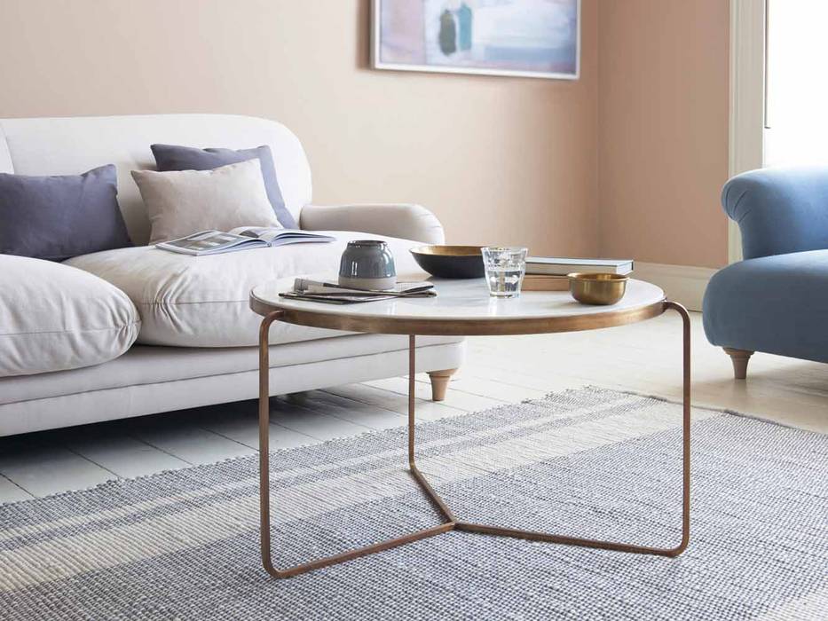 Low Jinks coffee table Loaf غرفة المعيشة coffee table,brass,glass,Side tables & trays