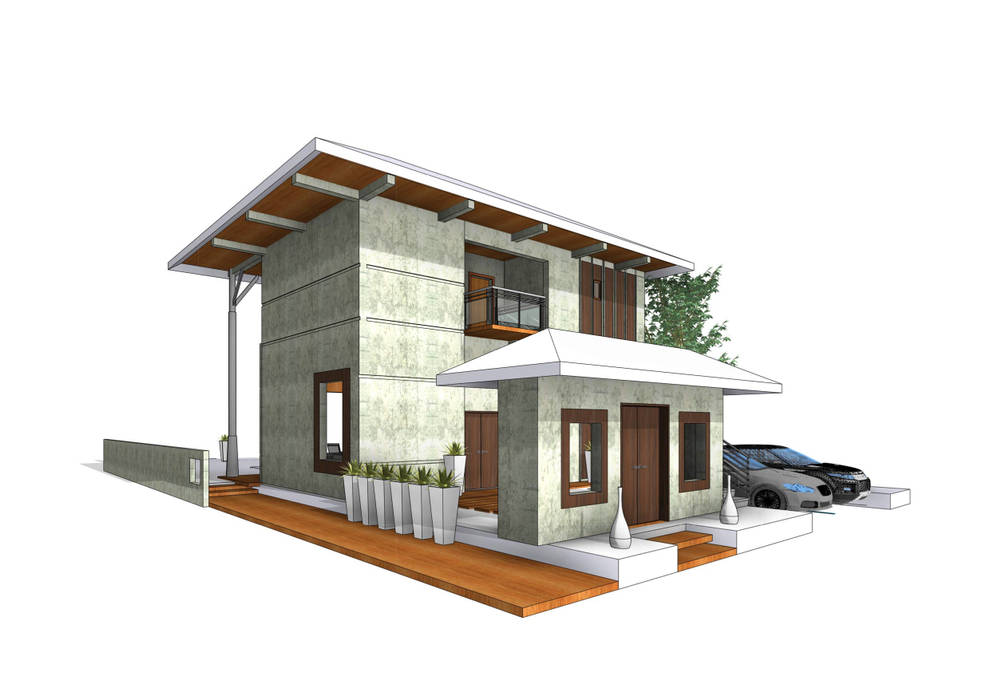 Weekend Villa, Obelisk Engineering & Contracting WLL. Obelisk Engineering & Contracting WLL. Minimalist houses