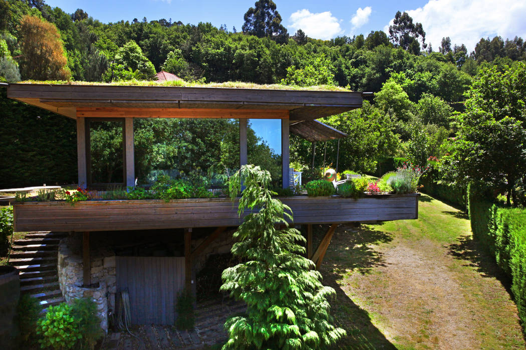 RUSTICASA | Casa do Brezo em Paredes de Coura, RUSTICASA RUSTICASA Chalets & maisons en bois Bois Effet bois