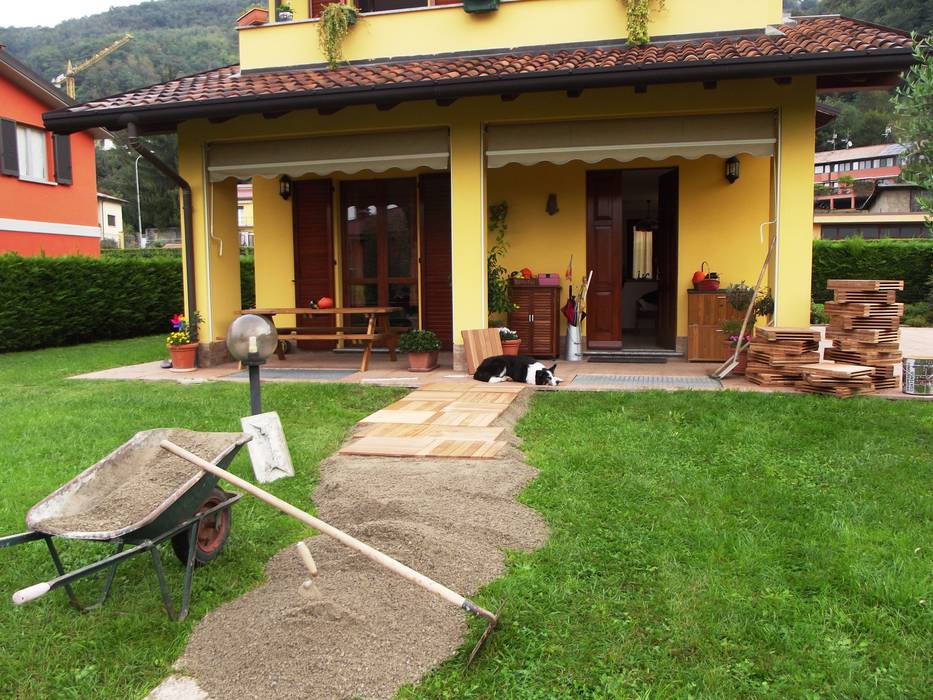 Pavimento in legno per esterno - vialetto d'accesso, ONLYWOOD ONLYWOOD Asian style garden