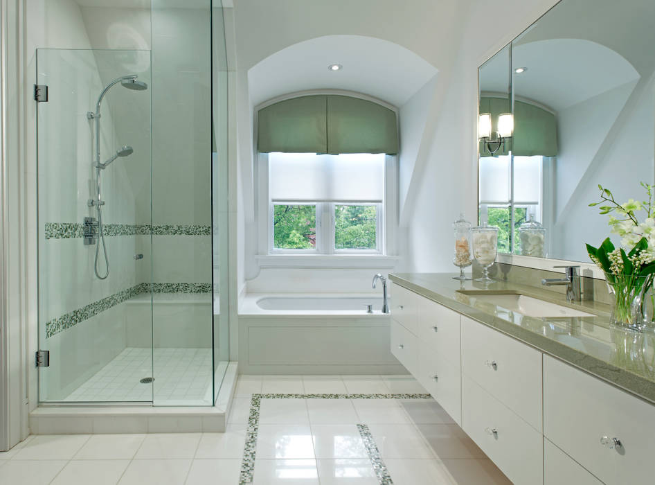 Modern Retreat Bathroom Douglas Design Studio Modern Bathroom Glass