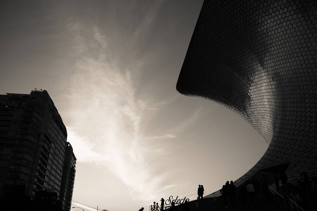 Museo Soumaya fotografia arquitectonica Ciudad de Mexico, Mambo agencia creativa Mambo agencia creativa 商業空間 金属 美術館・博物館