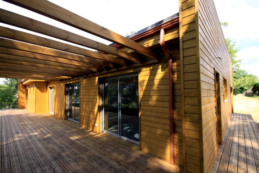 RUSTICASA | 100 projetos | França + Benelux, RUSTICASA RUSTICASA Деревянные дома Дерево Эффект древесины