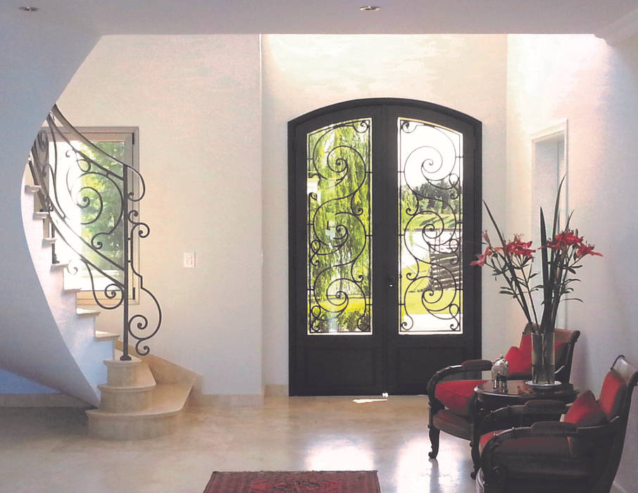 Puertas de entrada, Del Hierro Design Del Hierro Design Classic style windows & doors Iron/Steel