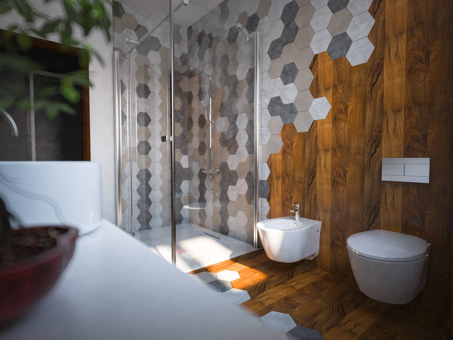 mcp-render 現代浴室設計點子、靈感&圖片