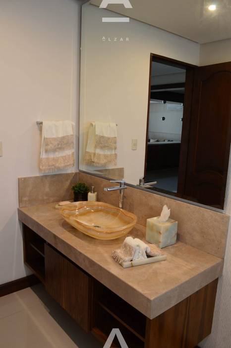 Casa CG, Álzar Álzar Modern bathroom