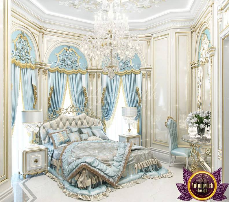 ​ Master Bedroom design by Katrina Antonovich , Luxury Antonovich Design Luxury Antonovich Design Classic style bedroom