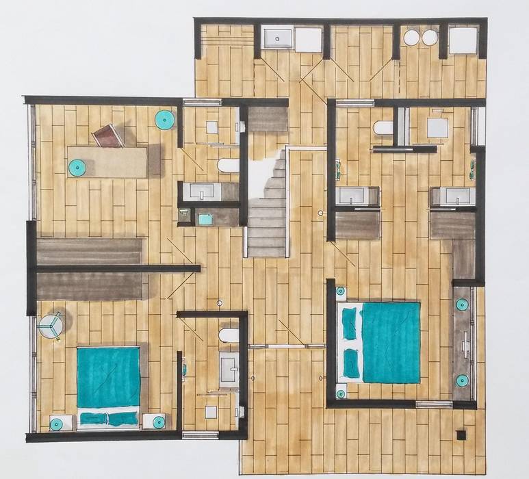 Ontwerp appartement Curacao, Designed by Elroy Designed by Elroy