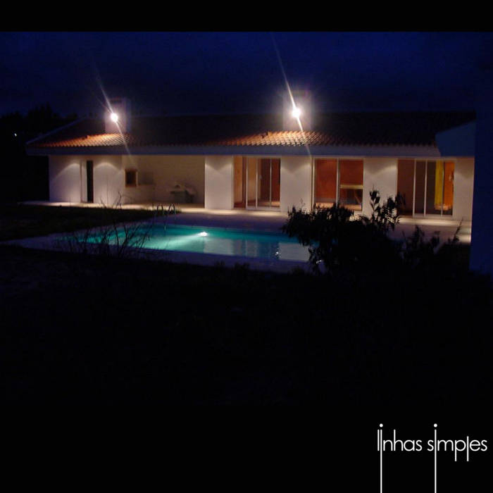 Casas mediterráneas de Linhas Simples Mediterráneo