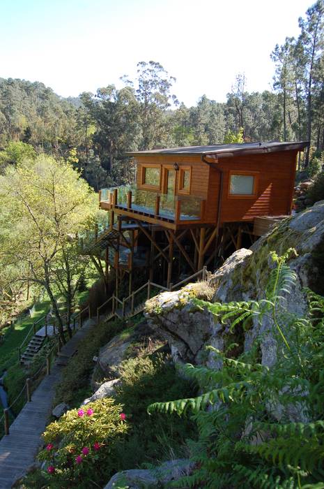 RUSTICASA | 100 projetos | Portugal + Espanha, RUSTICASA RUSTICASA Wooden houses Solid Wood Multicolored