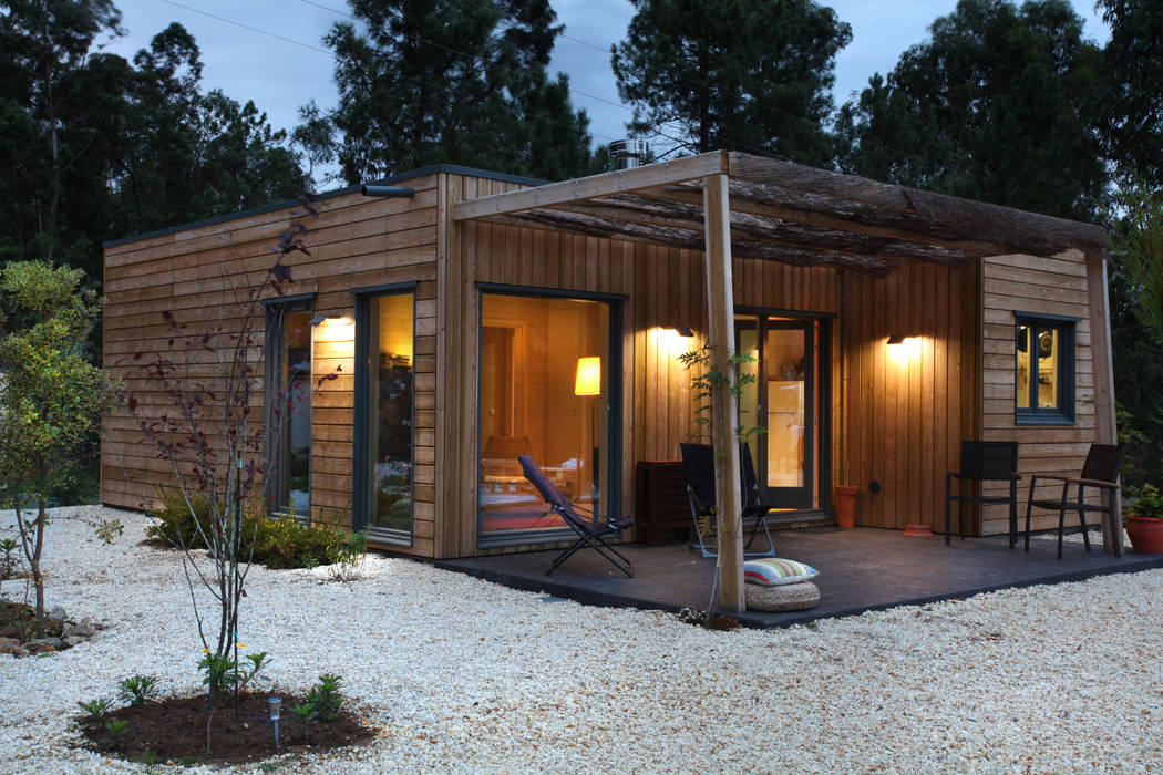 RUSTICASA | 100 projetos | Portugal + Espanha, RUSTICASA RUSTICASA Casas de madera Madera Acabado en madera