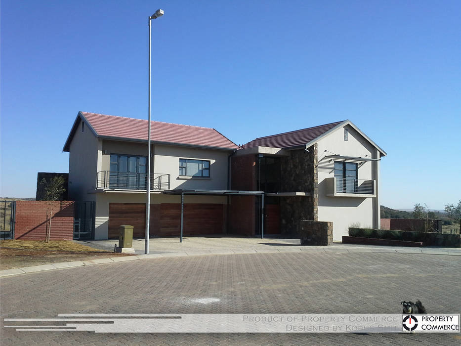 House Snyman, Property Commerce Architects Property Commerce Architects Modern houses