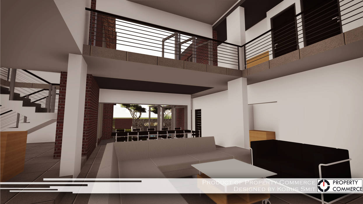 House Letsie, Property Commerce Architects Property Commerce Architects Modern Houses