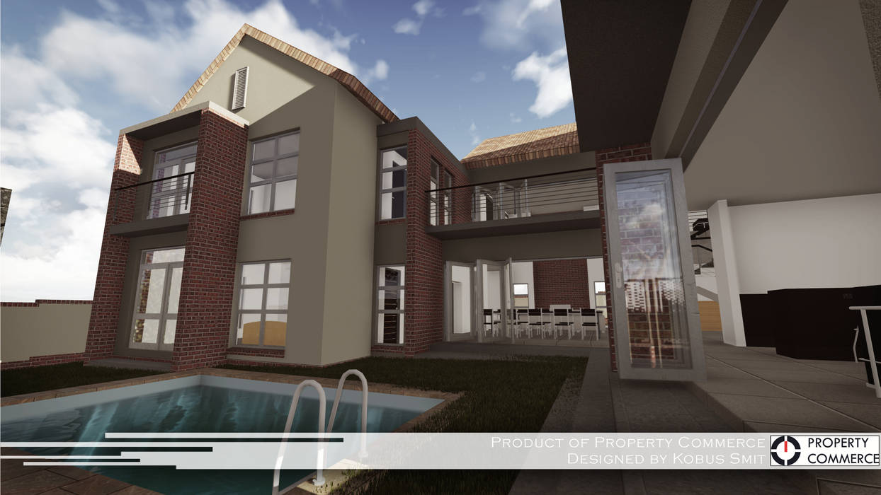 House Letsie, Property Commerce Architects Property Commerce Architects Modern Houses