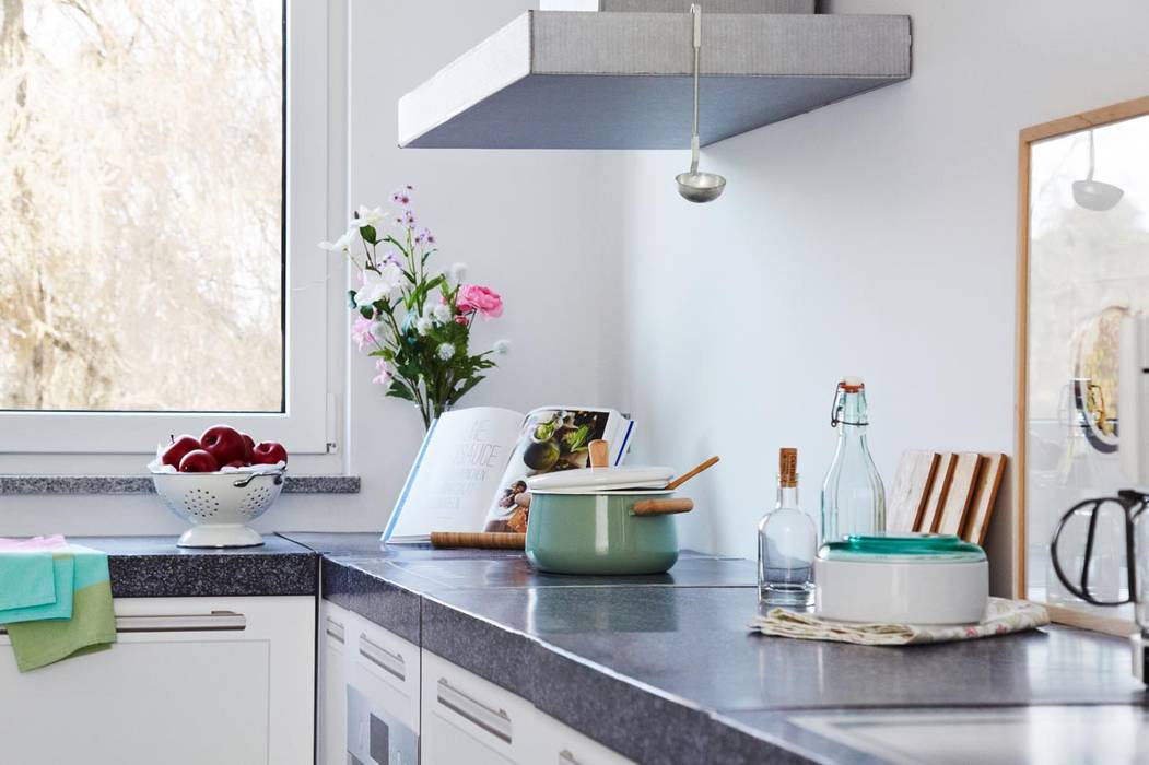 Home staging mit professionellen Fotos im Rohbau, Olaf Tiedje FOTOGRAFIE Olaf Tiedje FOTOGRAFIE Cocinas de estilo moderno