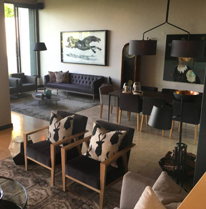Herbert Baker Residence, Full Circle Design Full Circle Design Modern living room