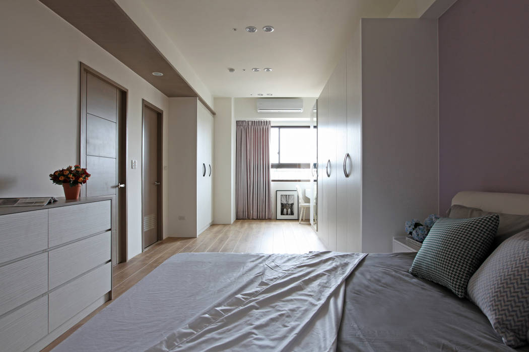 Queue, 築一國際室內裝修有限公司 築一國際室內裝修有限公司 Modern style bedroom