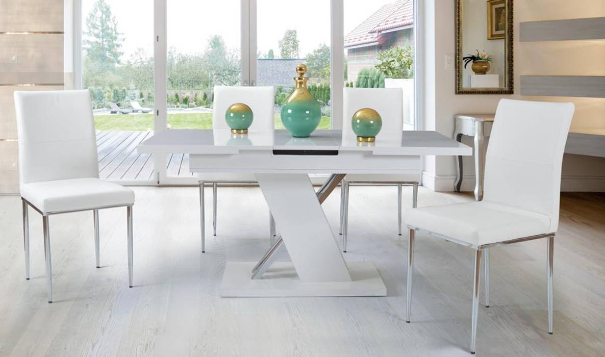 Yildiz Mobi Lya Solid Acilir Masa Takimi Modern Tarz Modern Homify