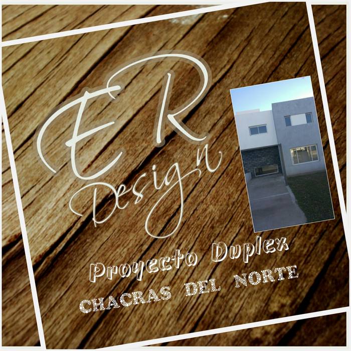 Duplex chacras del norte, Córdoba, ER Design. @eugeriveraERdesign ER Design. @eugeriveraERdesign Casas modernas: Ideas, imágenes y decoración