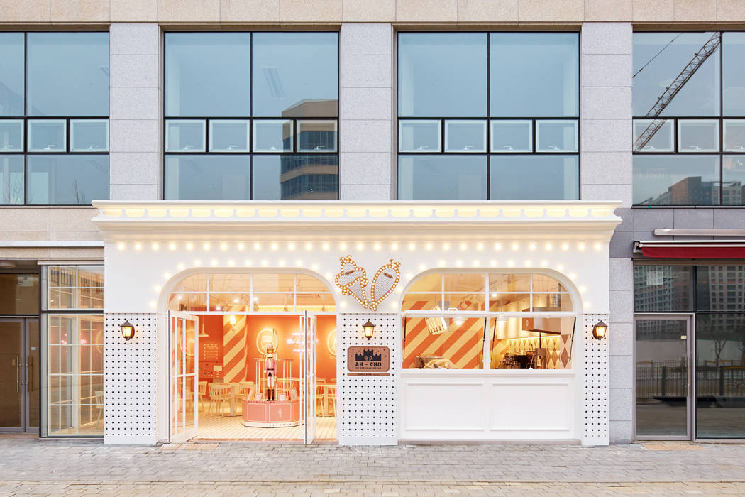아츄 카페 - 김포 장기동 Cafe Interior, 원더러스트 원더러스트 Commercial spaces Commercial Spaces