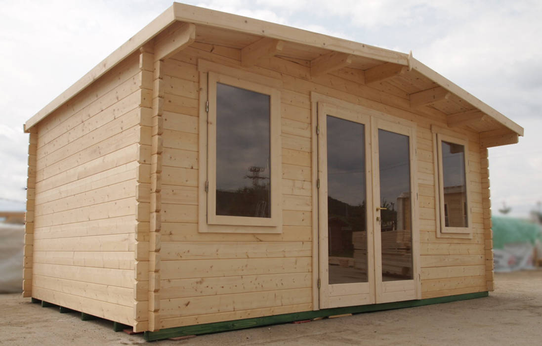 KRY TIMBERWORLD LTD Сад в классическом стиле Дерево Эффект древесины WOODEN,KRY,WOOD,GARDEN,LONDON,CABIN,LOG CABIN