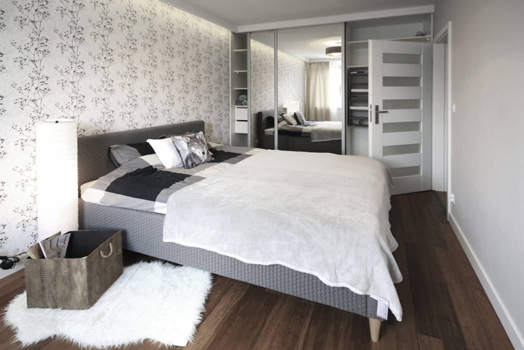 PROJEKT Z DETALAMI, IDAFO projektowanie wnętrz i wykończenie IDAFO projektowanie wnętrz i wykończenie Modern style bedroom