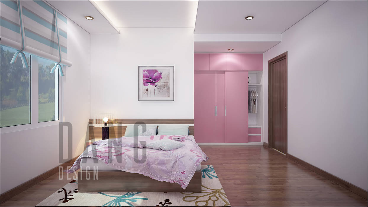 NHÀ LÔ PHỐ, DCOR DCOR Rustic style bedroom