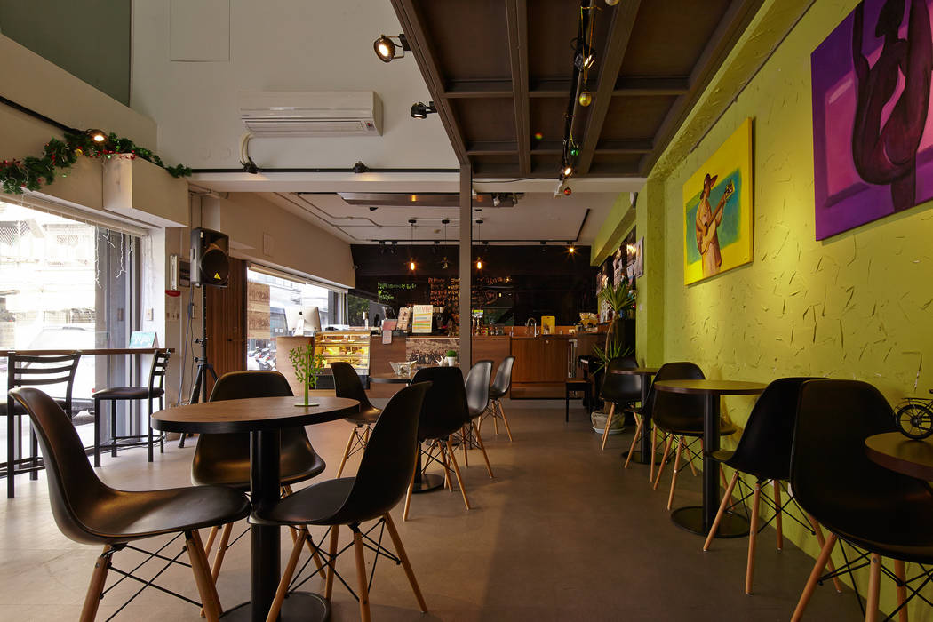 TPI CAFE, 耀昀創意設計有限公司/Alfonso Ideas 耀昀創意設計有限公司/Alfonso Ideas مساحات تجارية مطاعم