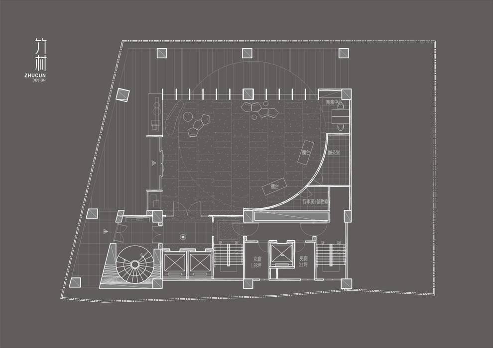 ​Aqua Hostel | 舊建築改造, 竹村空間 Zhucun Design 竹村空間 Zhucun Design 商业空间 飯店