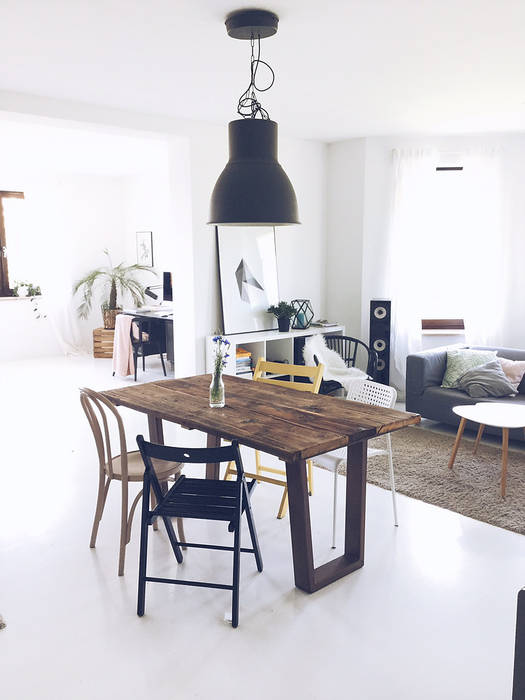 homify Scandinavische woonkamers