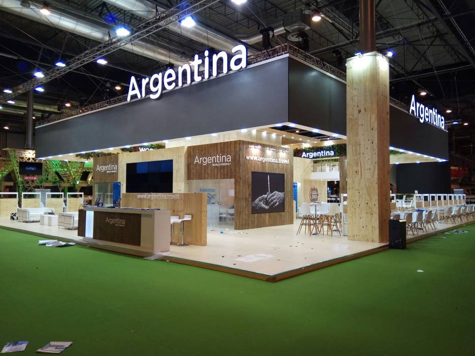 Fitur Madrid stand, Argentina Standecor Espacios comerciales Centros de exhibiciones